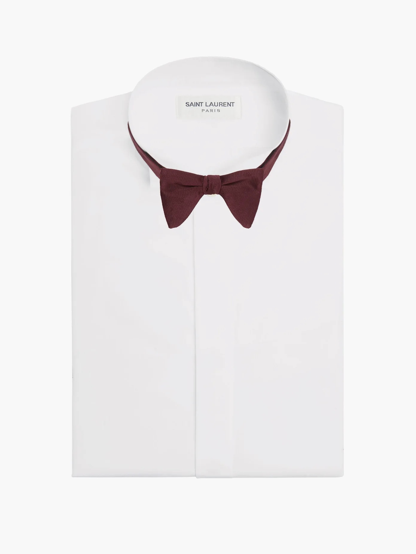 Logo-jacquard silk-faille bow tie - 2