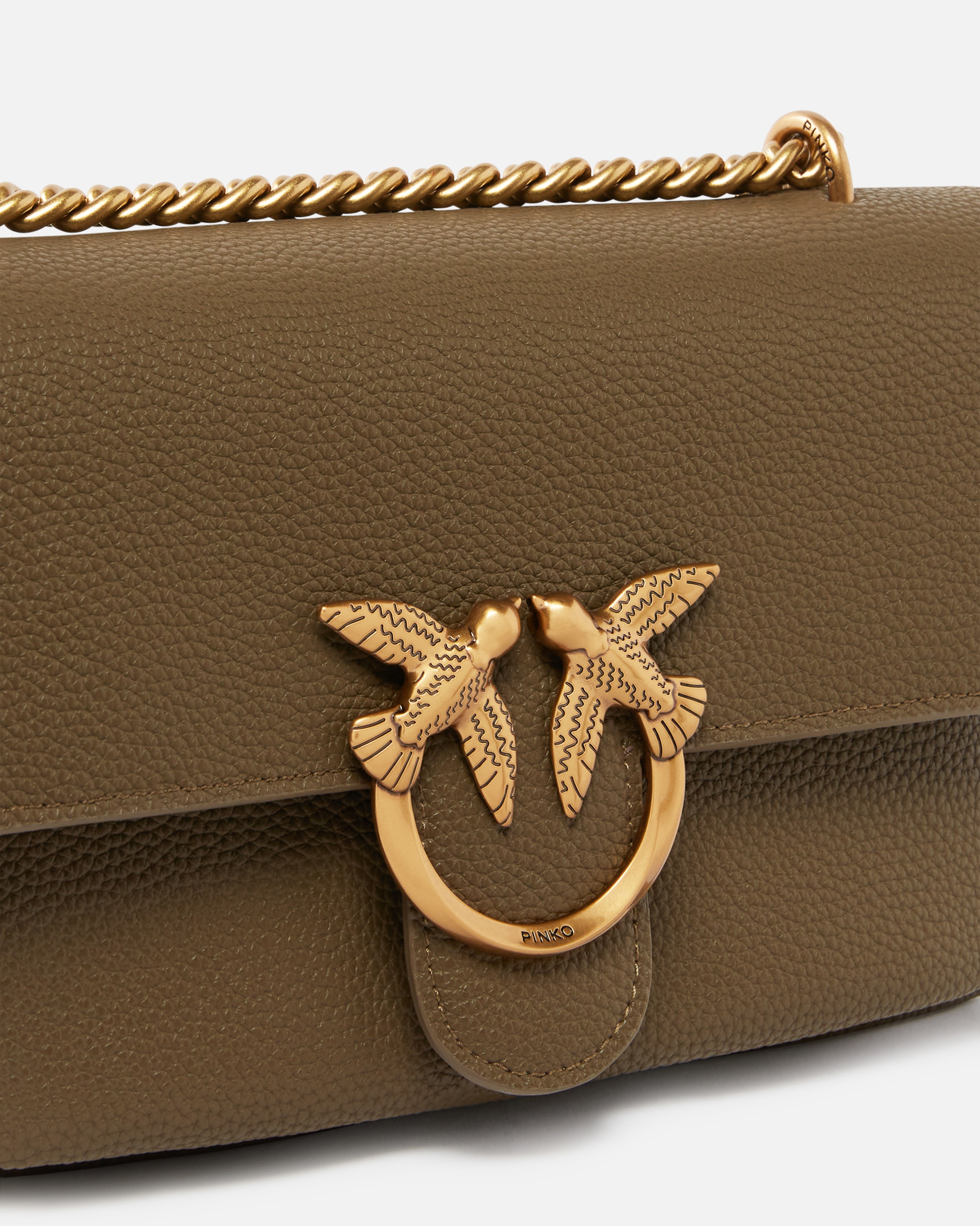 LOVE BAG CROSSBODY BAG IN SOFT LEATHER - 3