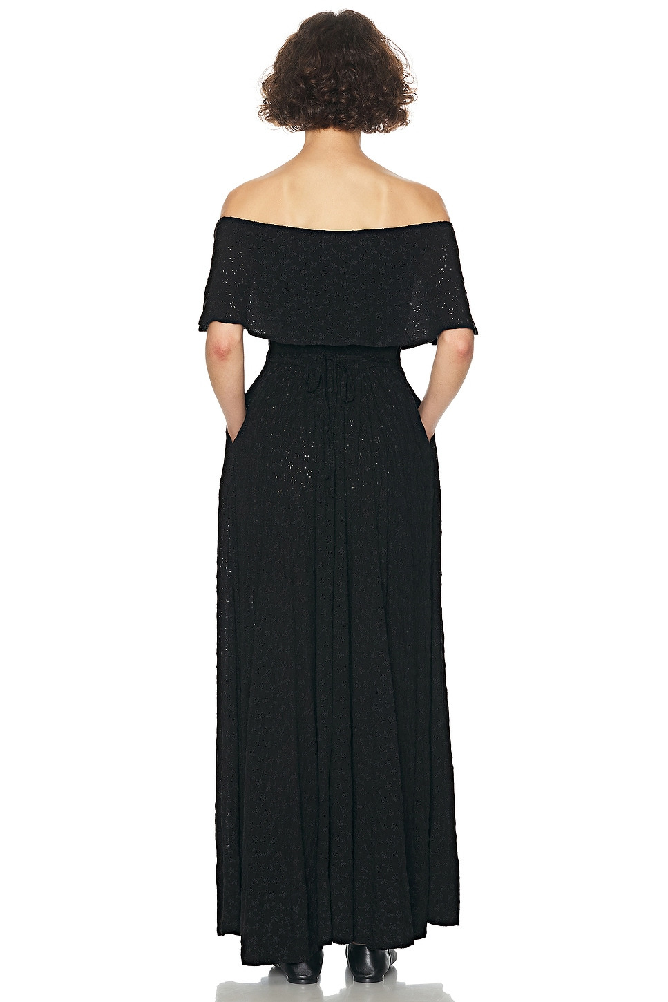 Petite Eyelet Garden Midi Dress - 3