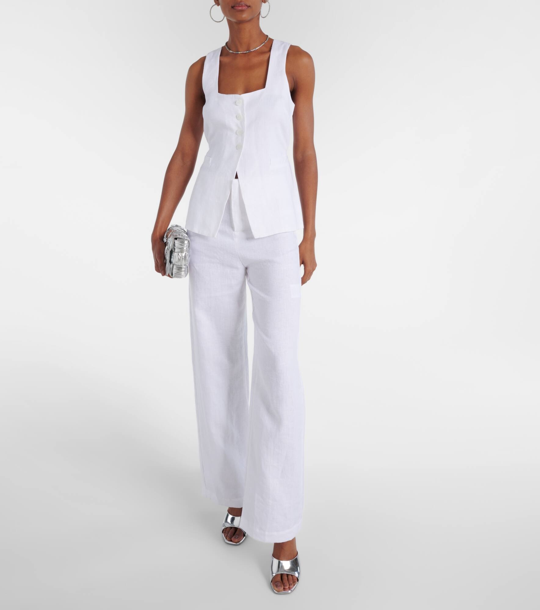 Maya linen vest - 2