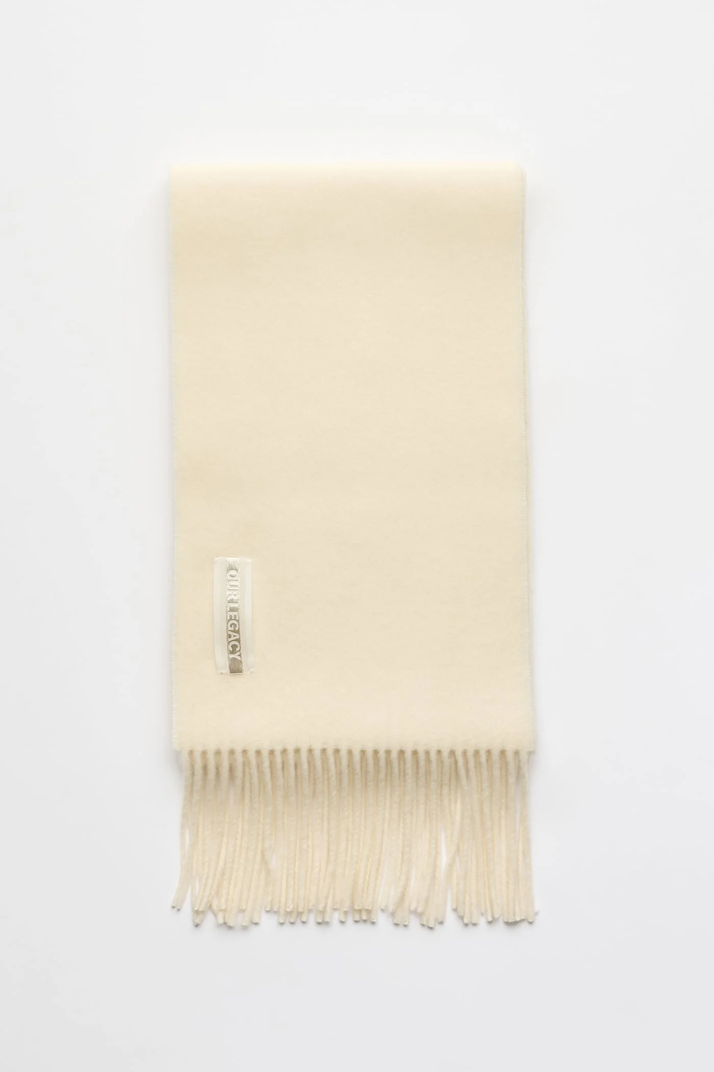 Estate Scarf Raw Double Wool - 1