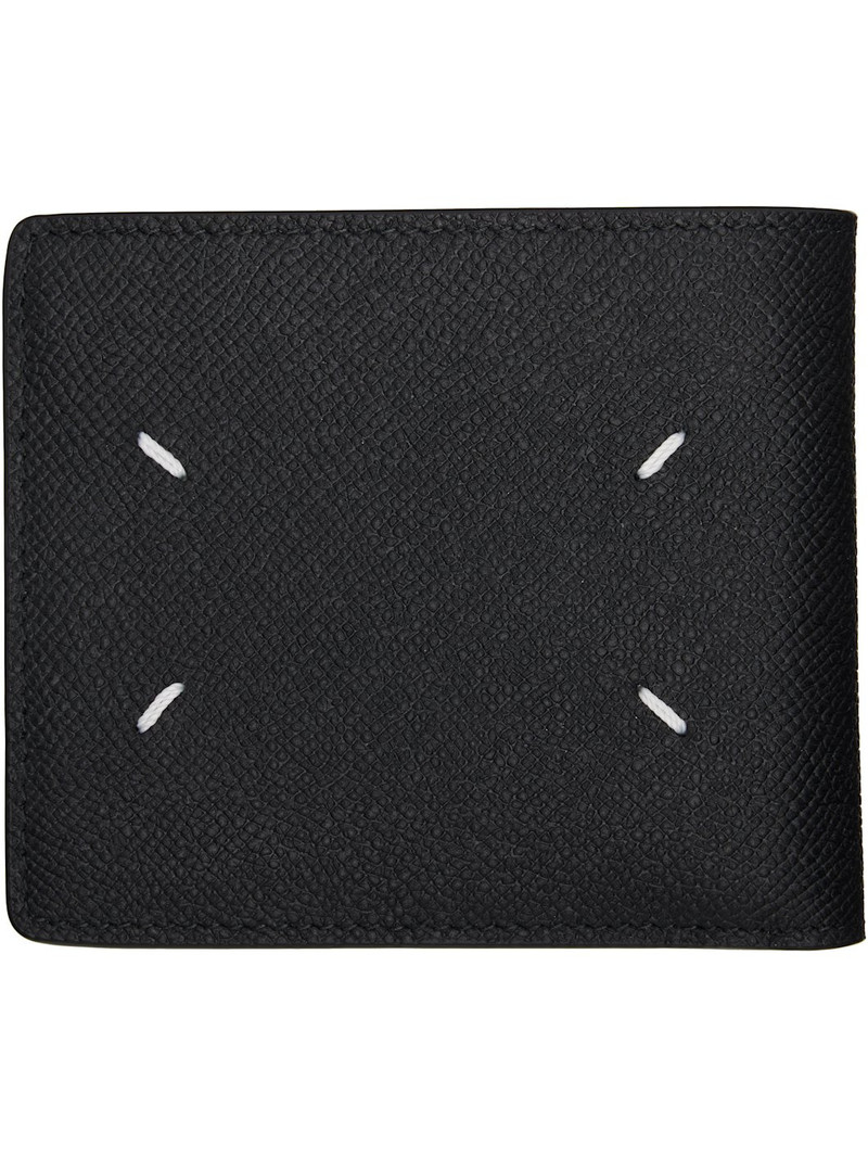 Maison Margiela Black Four Stitches Wallet outlook