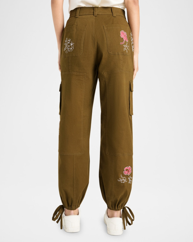 Cinq à Sept Zola Desert Rose Cargo Joggers outlook