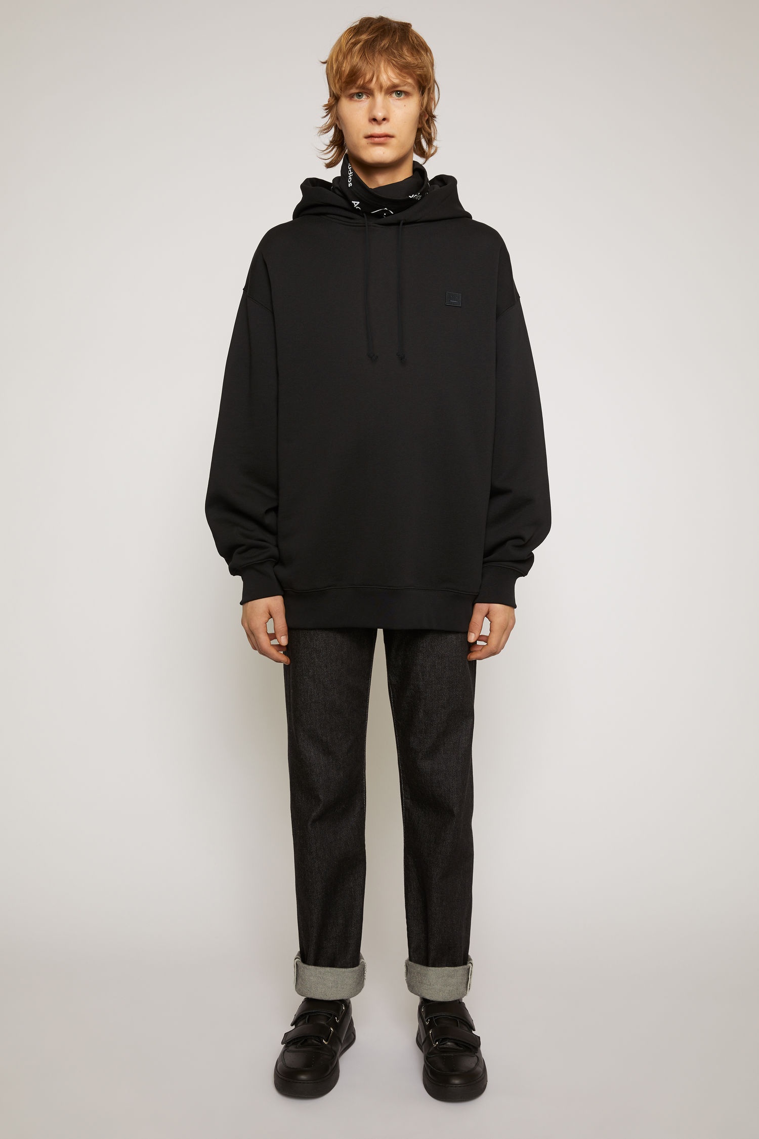 Hooded sweatshirt black - 2