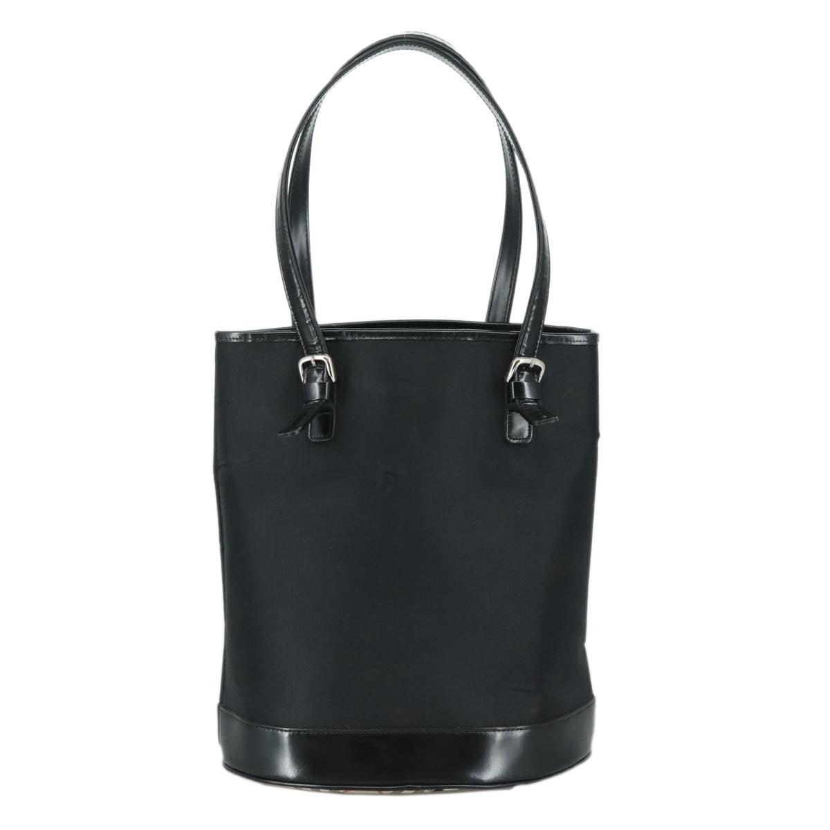 Burberry Blue Label Tote Bag Nylon Black - 2