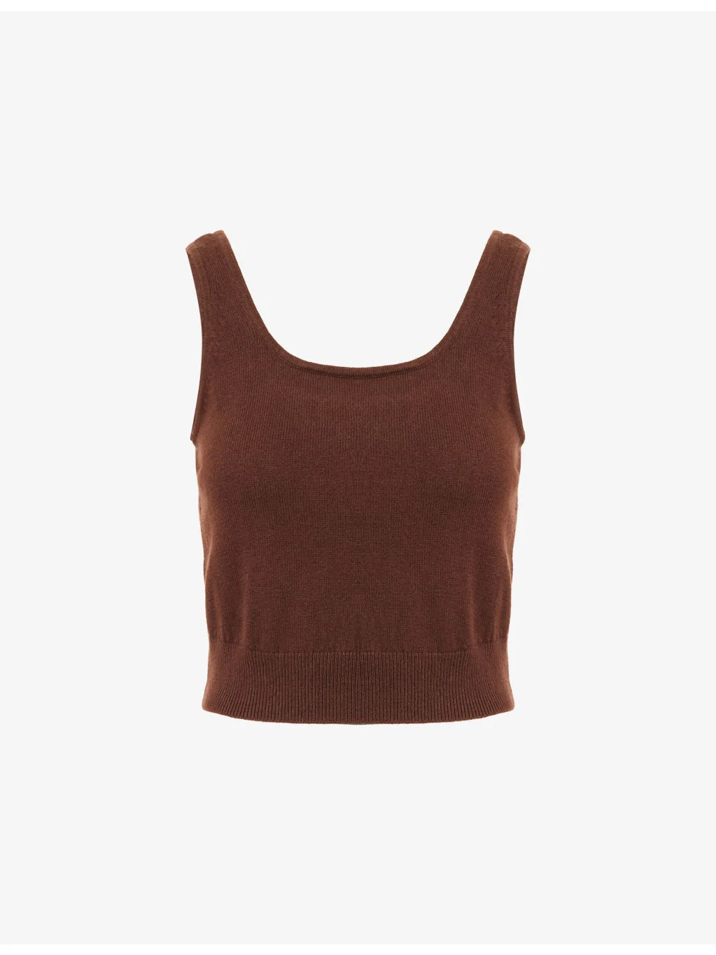 Lounge Brushed Knitted Tank Top - 1