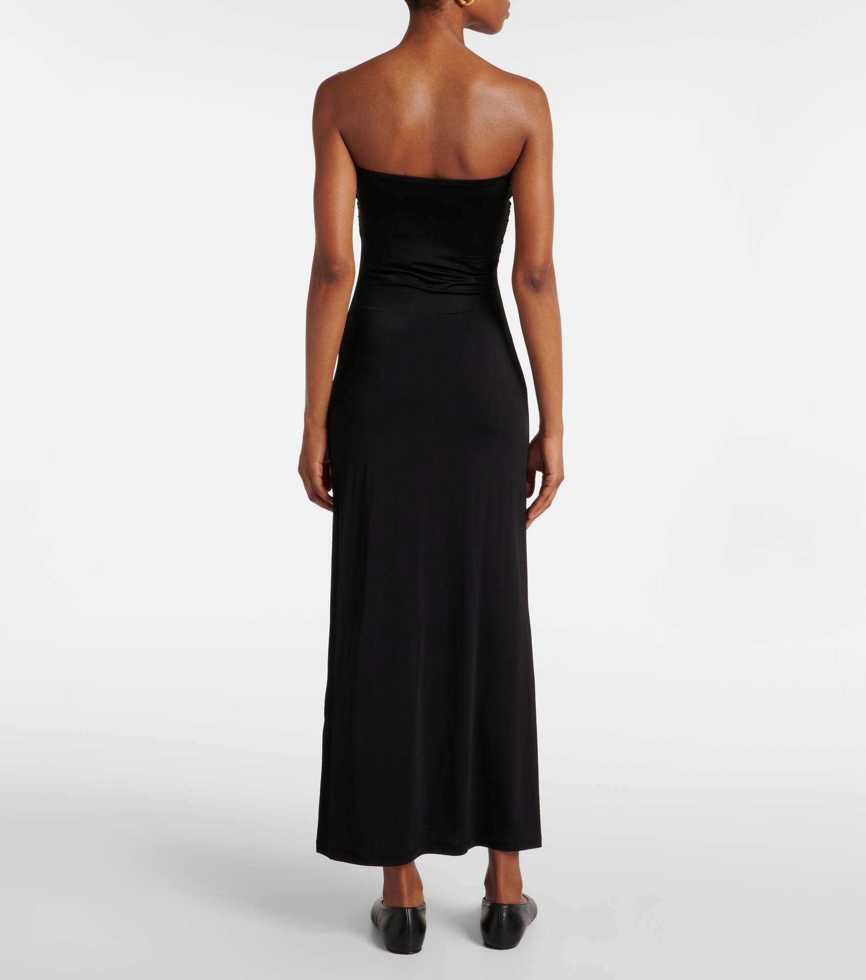 Cate strapless maxi dress - 3