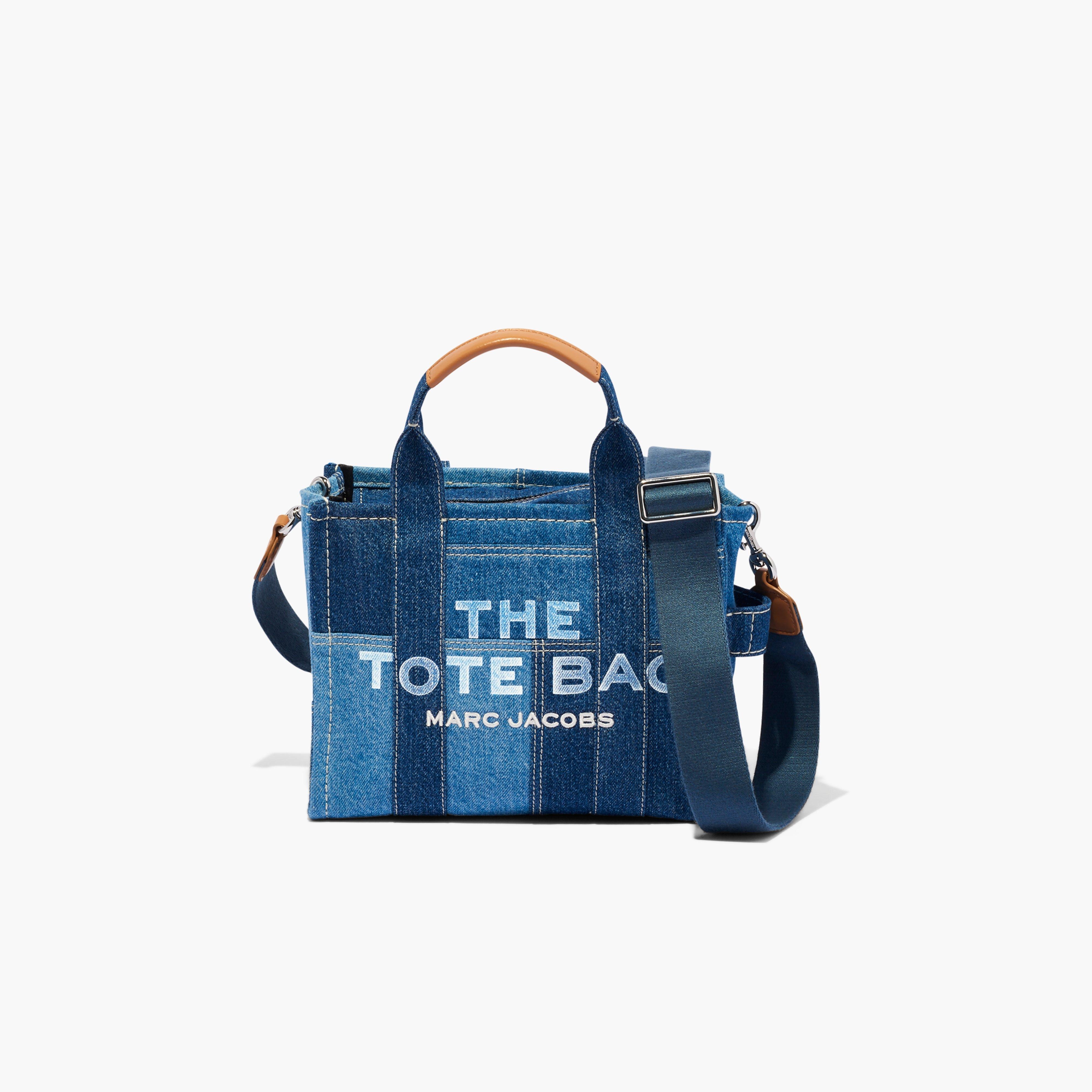 ◆maison creme◆ Reversible Denim mini tote bag Marc Jacobs THE DENIM MINI TOTE BAG | REVERSIBLE
