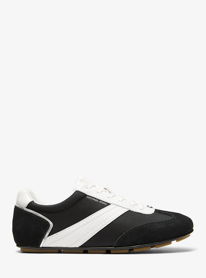 MICHAEL KORS Susie Mixed-Media Sneaker outlook