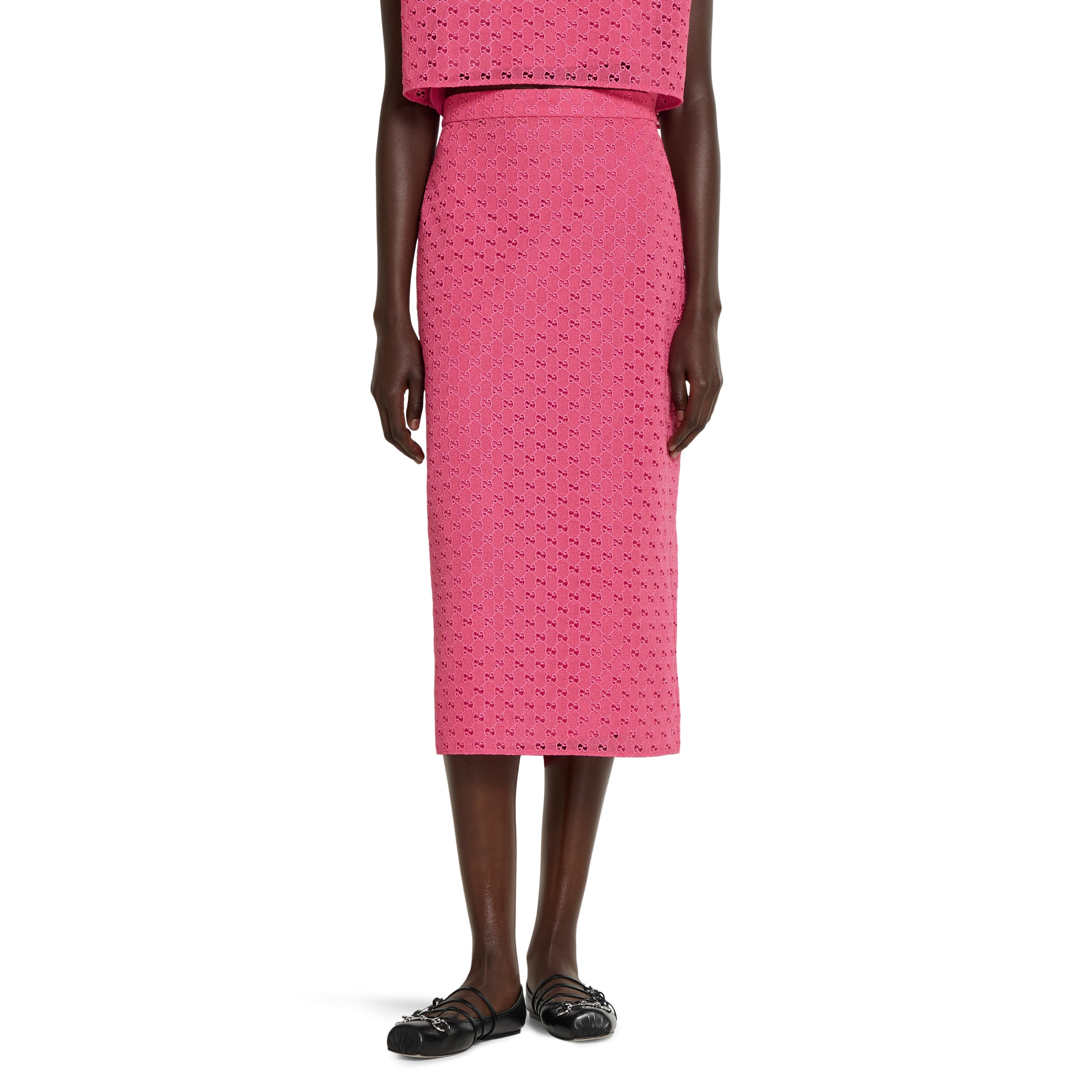 GG macramé skirt - 3