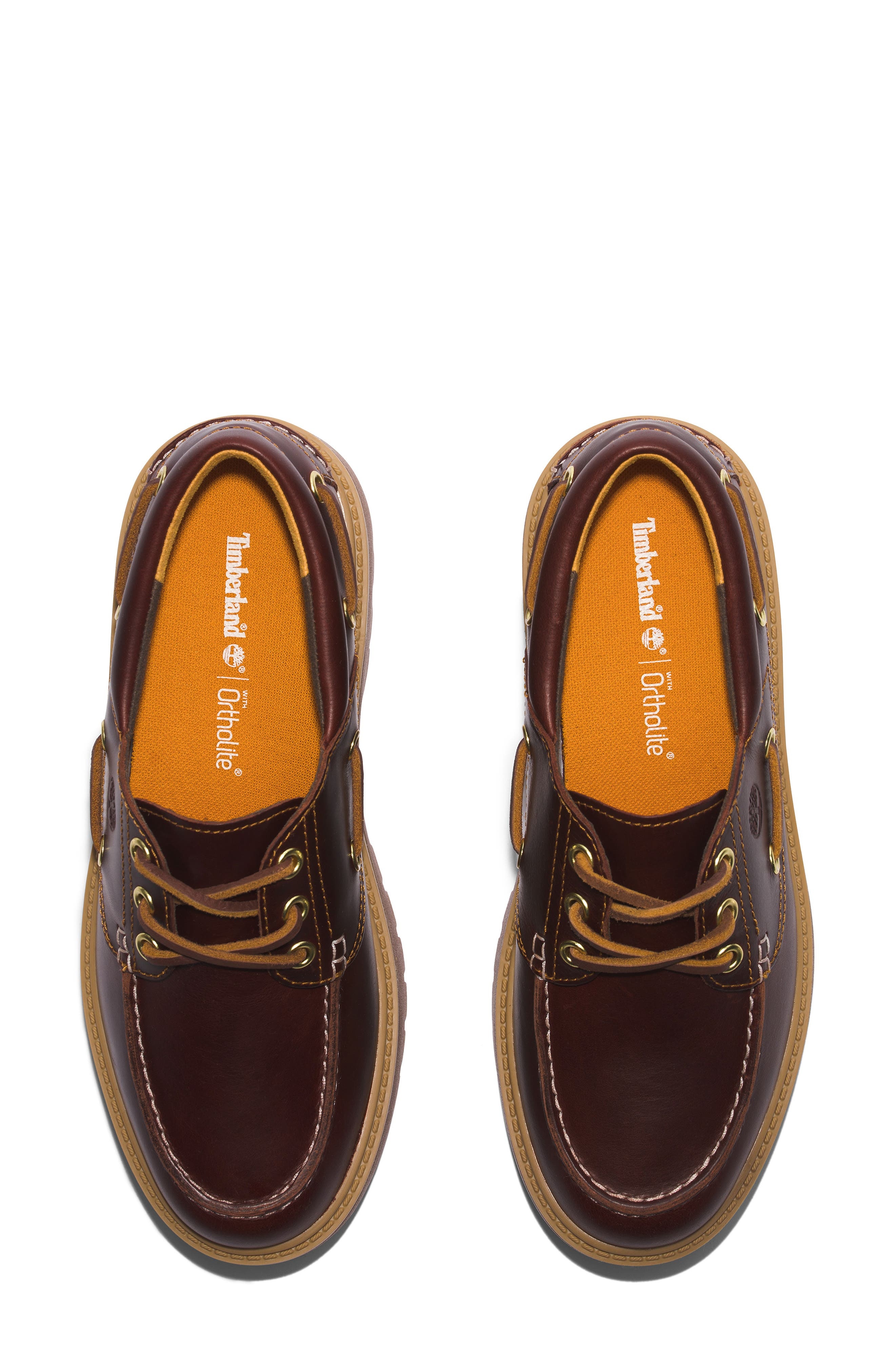 Timberland Stone Street Platform Boat Shoe in Rootbeer at Nordstrom - 4
