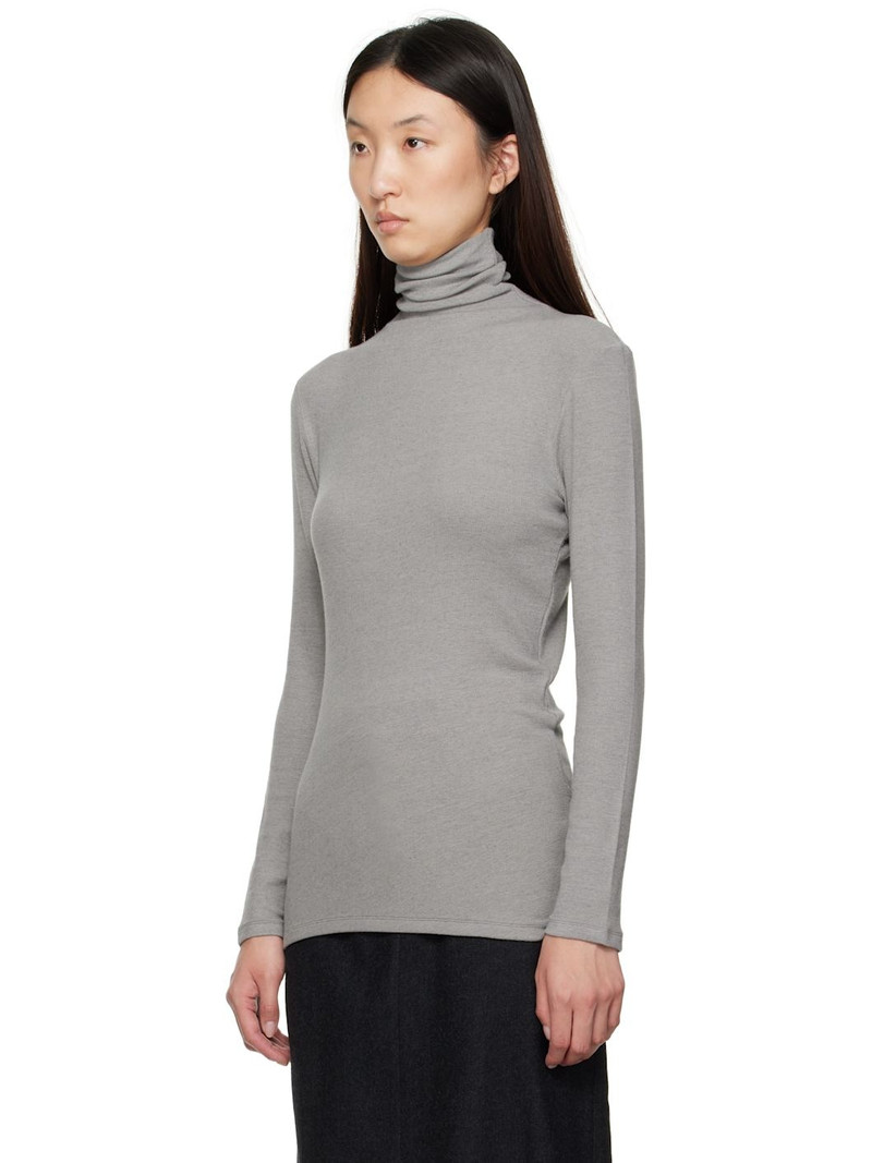 LE17SEPTEMBRE Gray Asymmetrical Turtleneck outlook