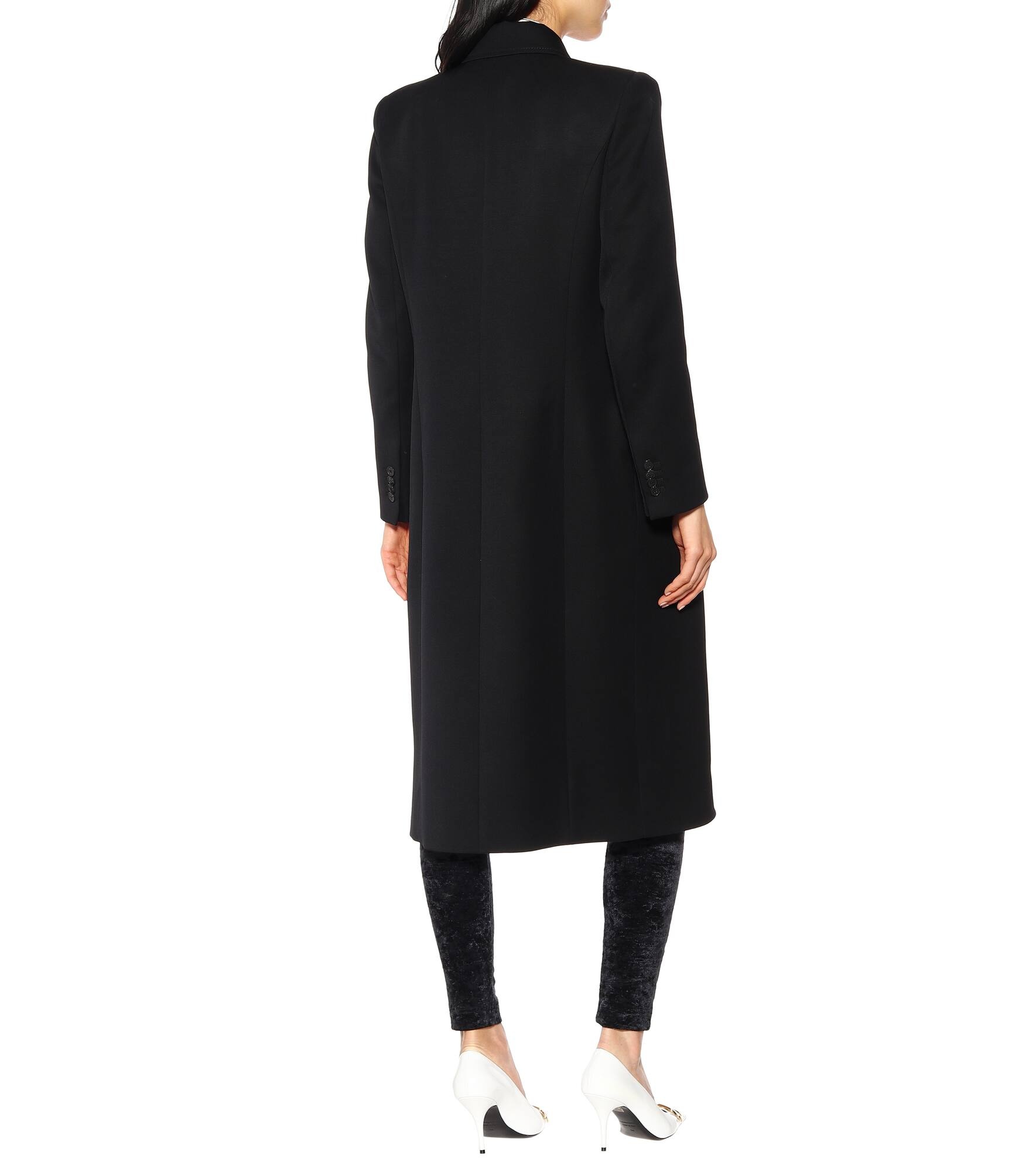 Hourglass wool-blend coat - 3