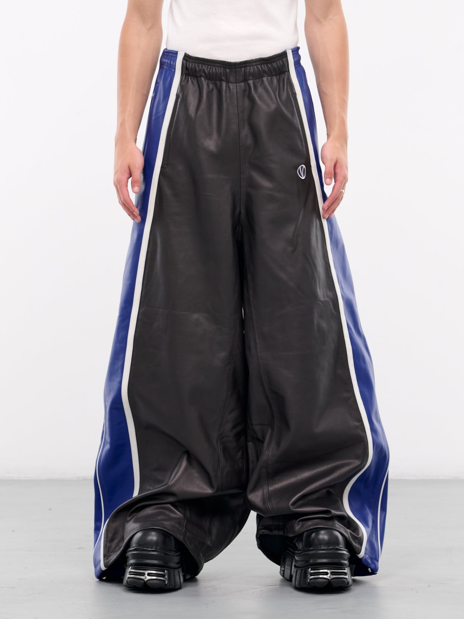 Leather Tracksuit Pants - 1
