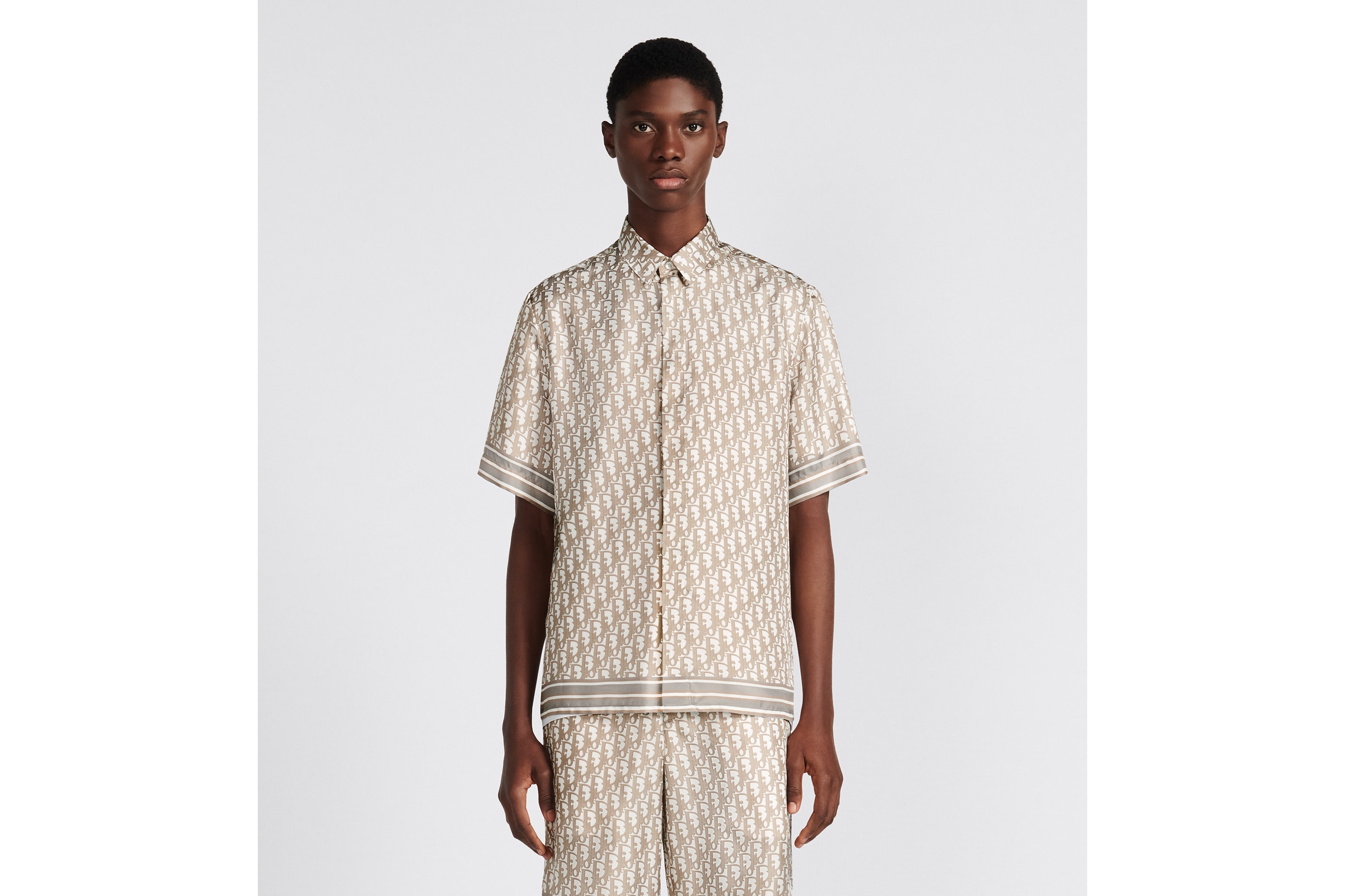 Dior Oblique Short-Sleeved Shirt - 4