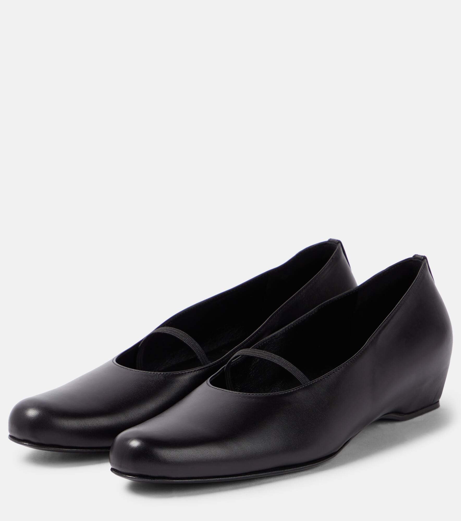 Marion leather ballet flats - 5