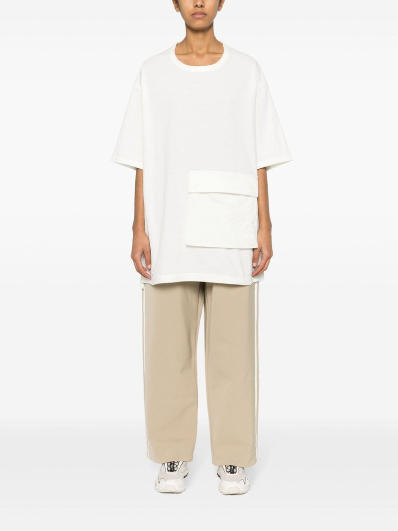Y-3 crepe jersey T-shirt outlook