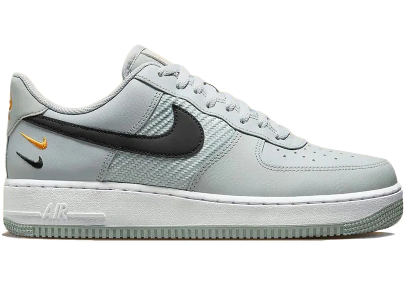 Nike Air Force 1 Low '07 Double Mini Swoosh Wolf Grey - 1