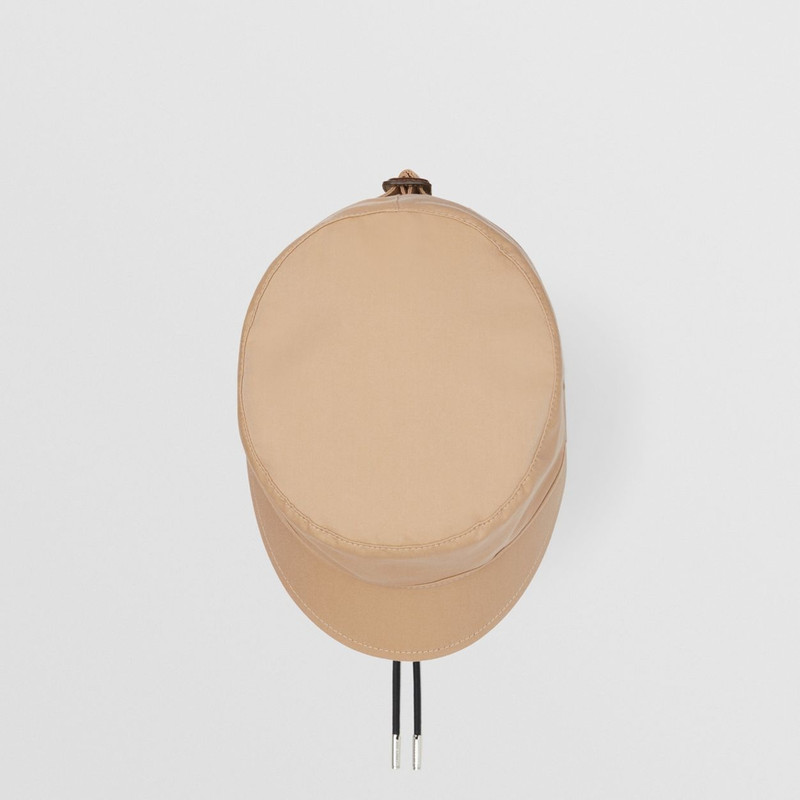 Monogram Motif Cotton Gabardine Cap 7