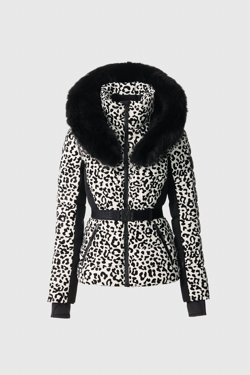 ELITA-BXFLP Down Ski Jacket With Flocked Shell 1