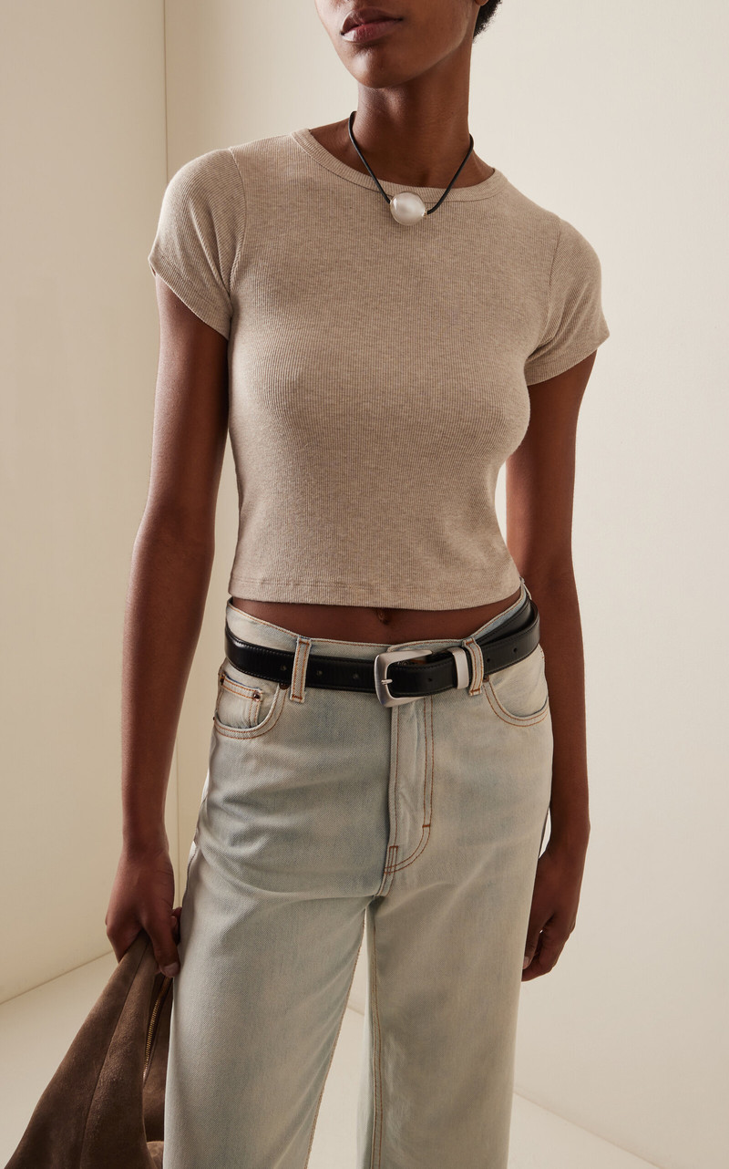 ÉTERNE Baby Tee ivory outlook