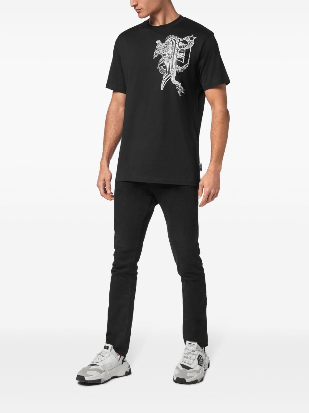 graphic-print t-shirt - 2