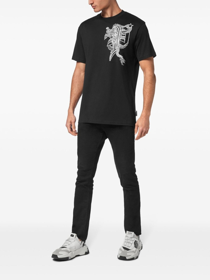 PHILIPP PLEIN graphic-print t-shirt outlook
