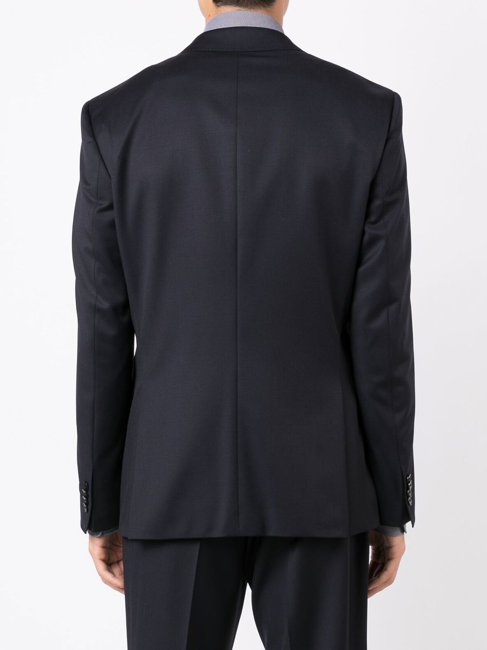 single-breasted fitted blazer - 4