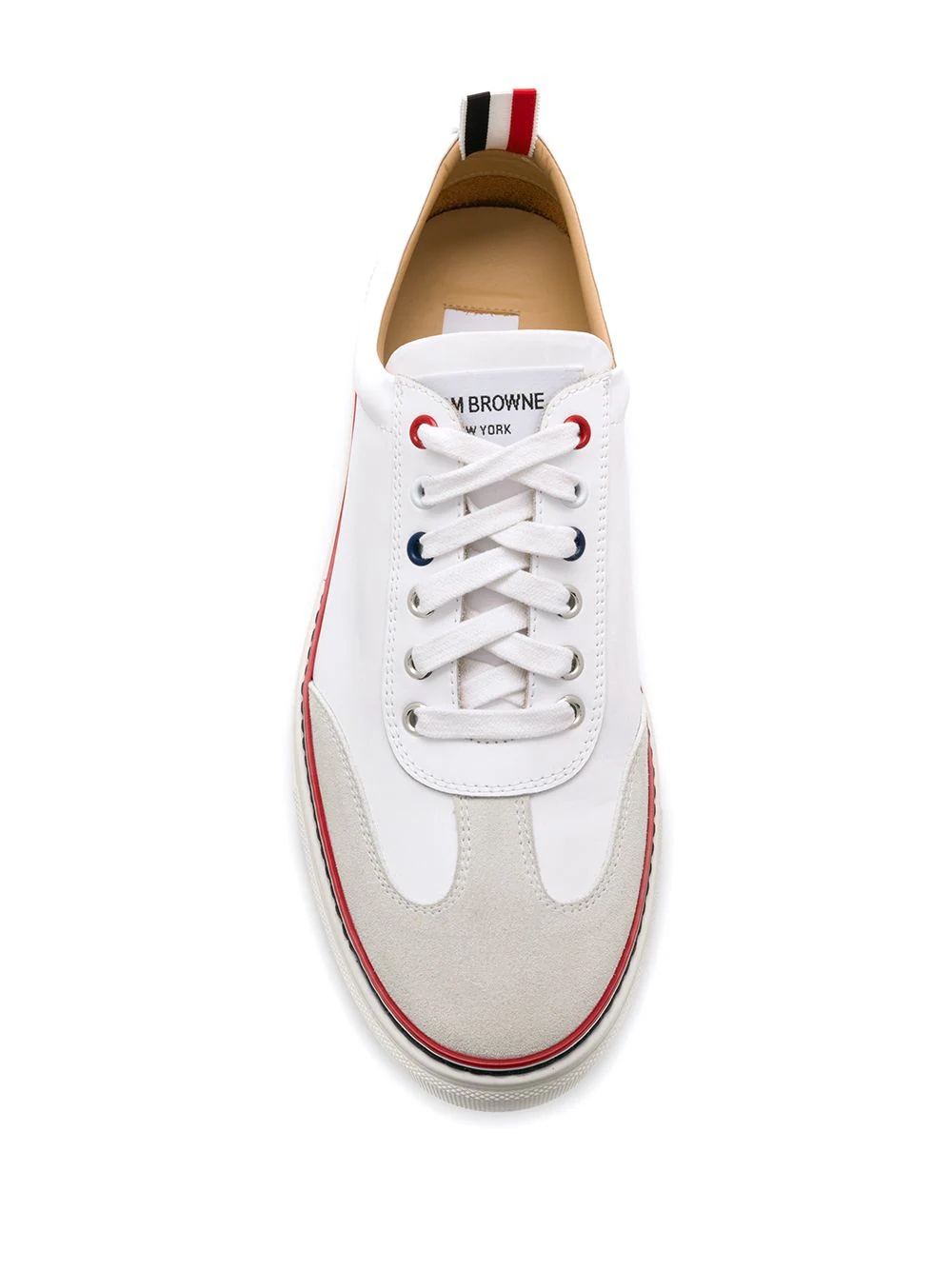 スニーカー Thom Browne Lo-Top Trainer On Rwb Cupsole In Rubberi Thom Browne Lo-Top Trainer On RWB Cupsole | club21 | REVERSIBLE