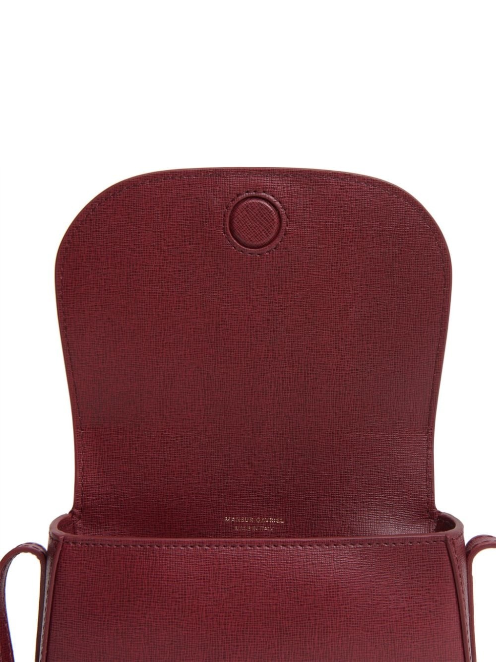 mini Flap leather crossbody bag - 4