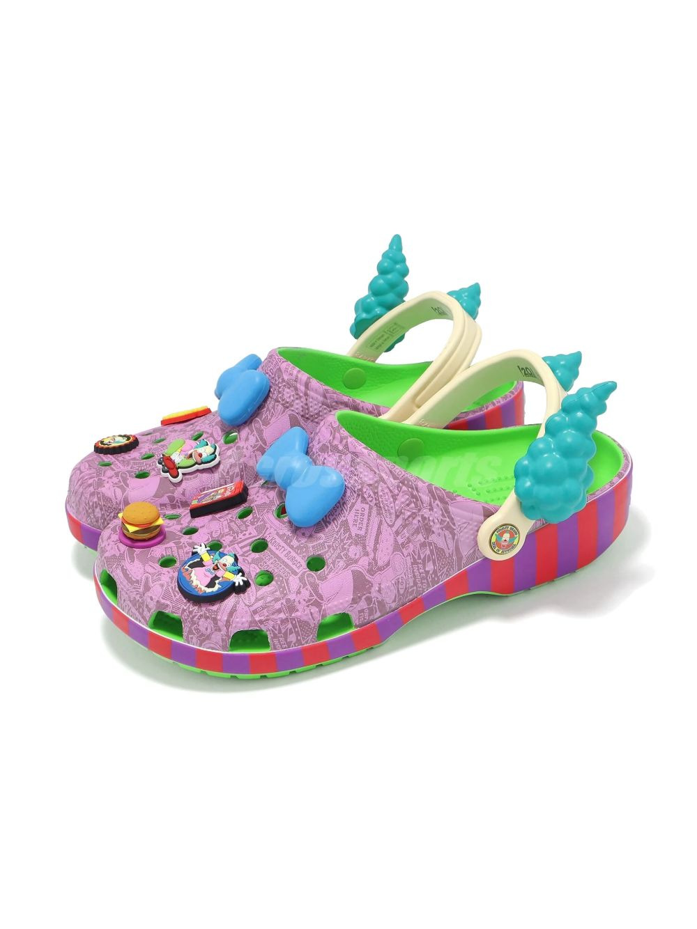 x The Simpsons "Krusty the Clown" sandals - 2