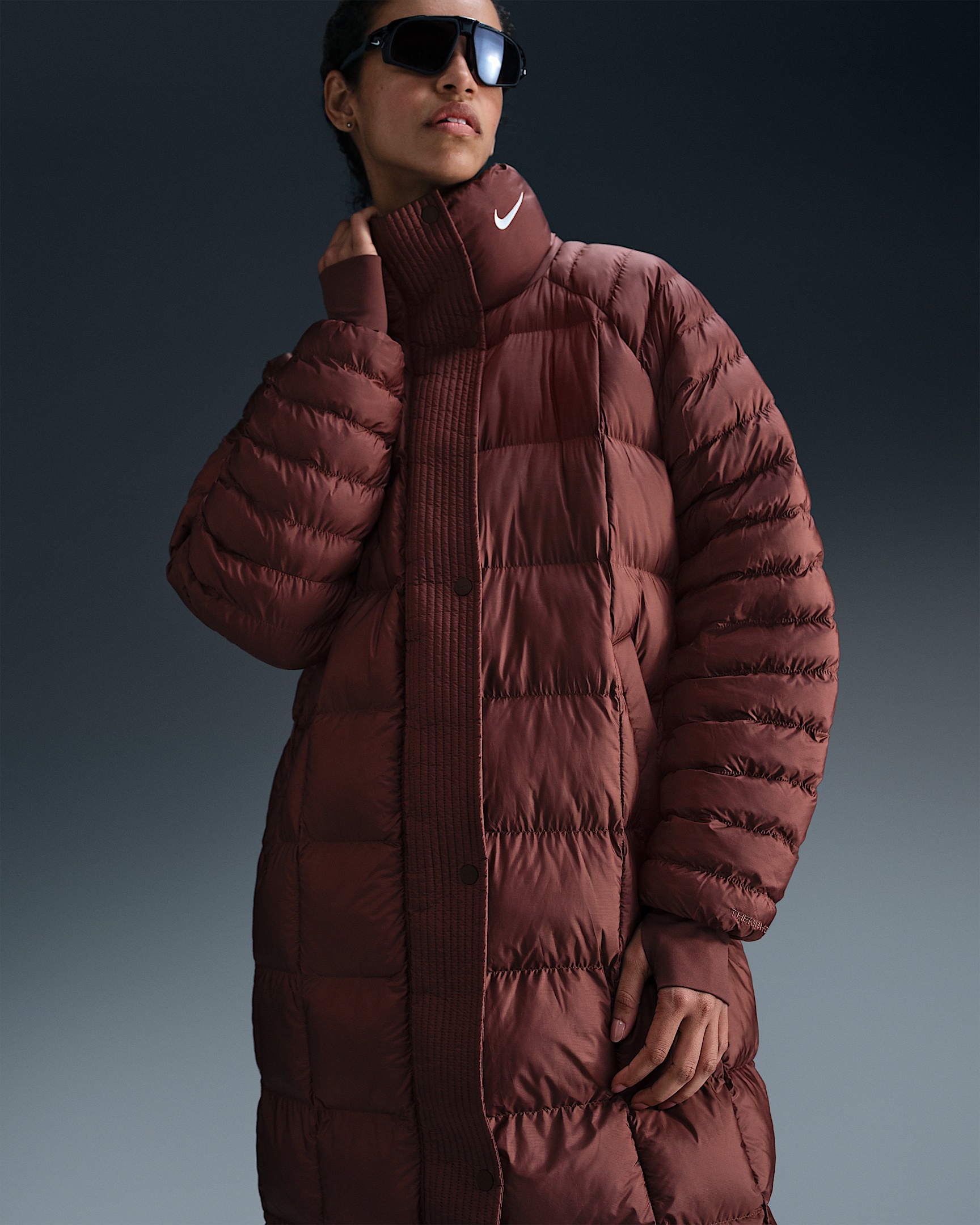 Nike Sportswear Swoosh Puffer PrimaLoft® Women's Therma-FIT Oversized Parka - 5