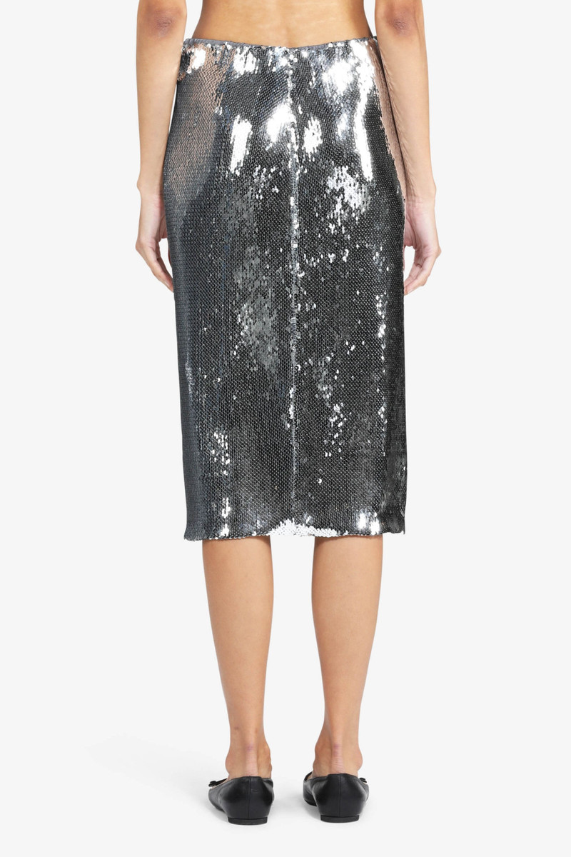 SEQUIN MIDI SKIRT 2