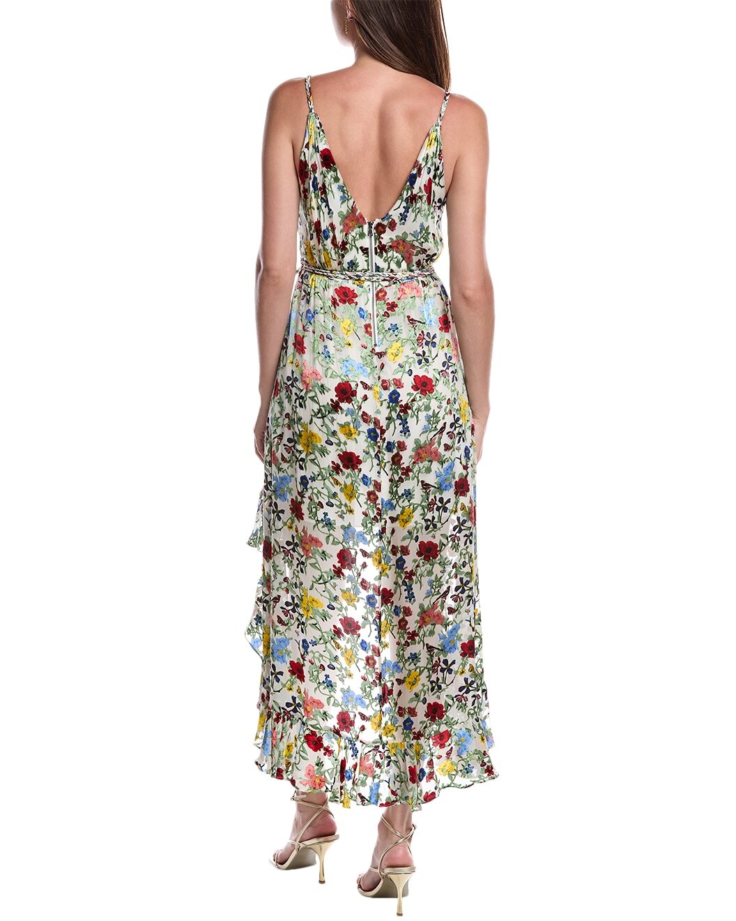 alice + olivia Cascading Midi Dress - 2