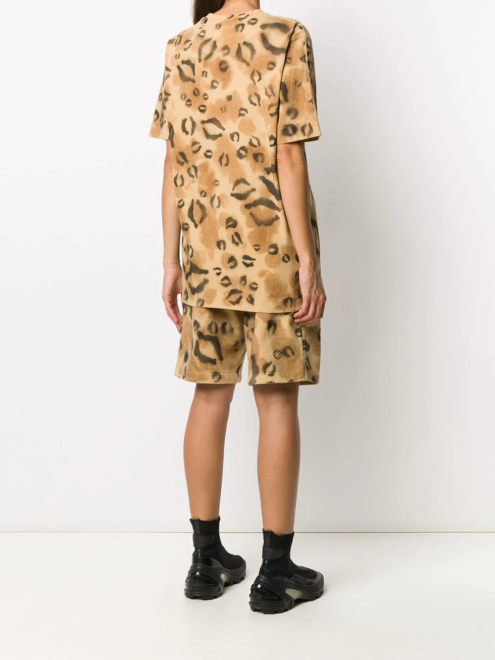 oversized leopard print T-shirt - 4