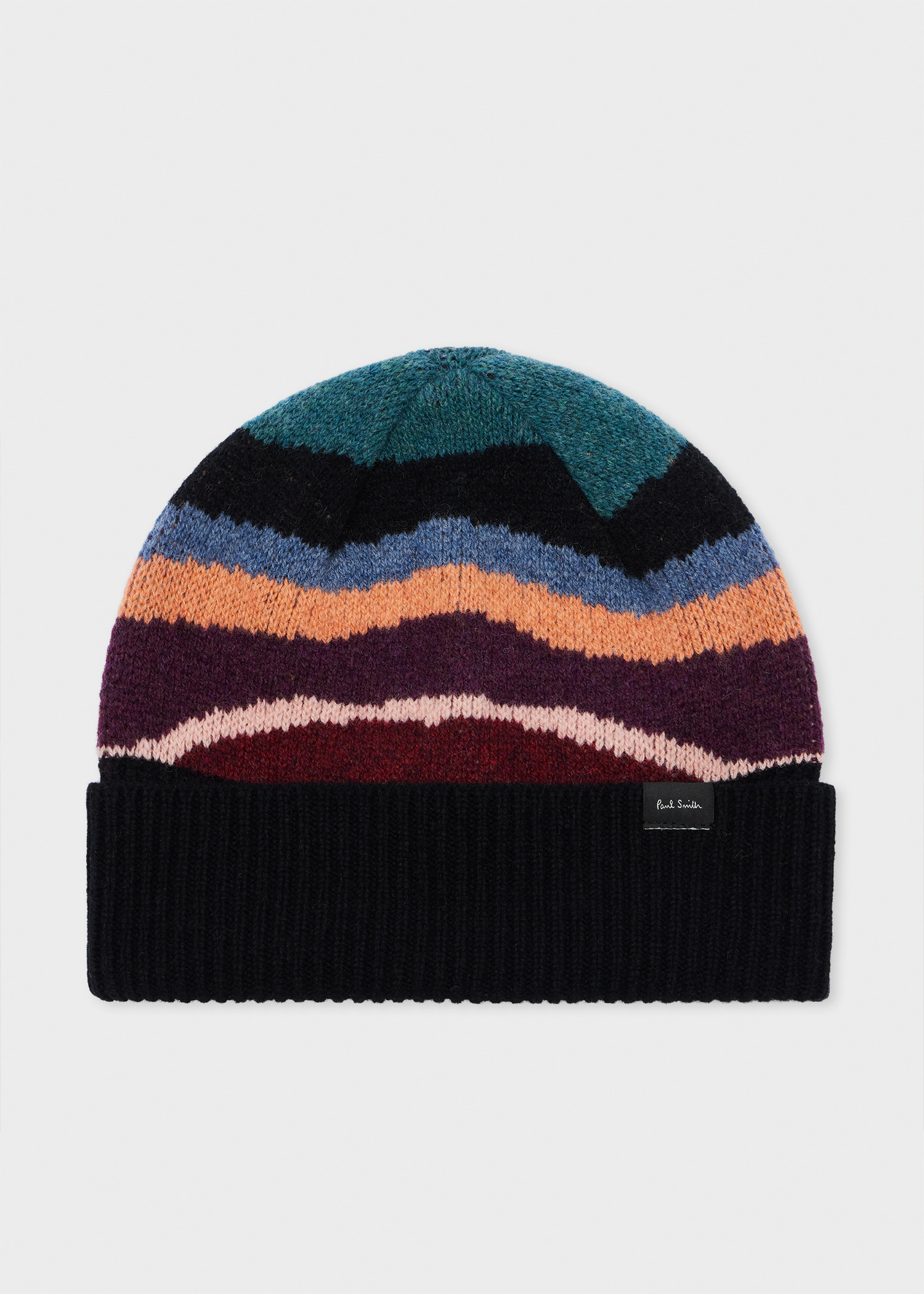 Women's 'Midnight Swirl' Lambswool Beanie, Scarf and Gloves Set - 7