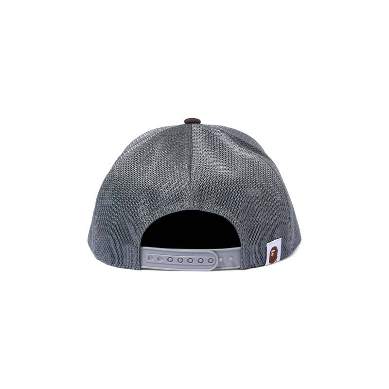 A BATHING APE® BAPE Lenticular Emblem Mesh Cap 'Blue' outlook