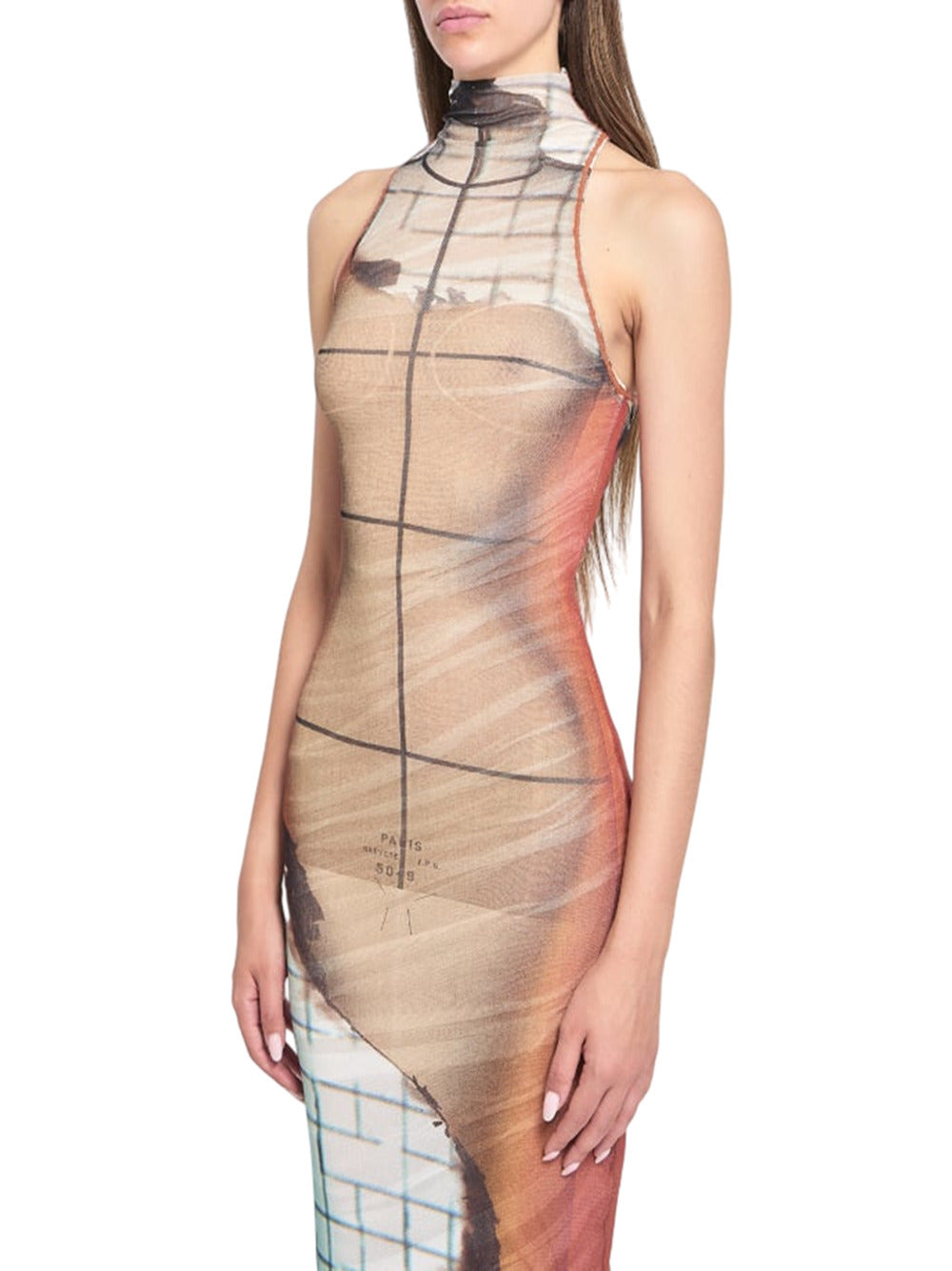 Jean Paul Gaultier Women Long Fiery Dress - 3