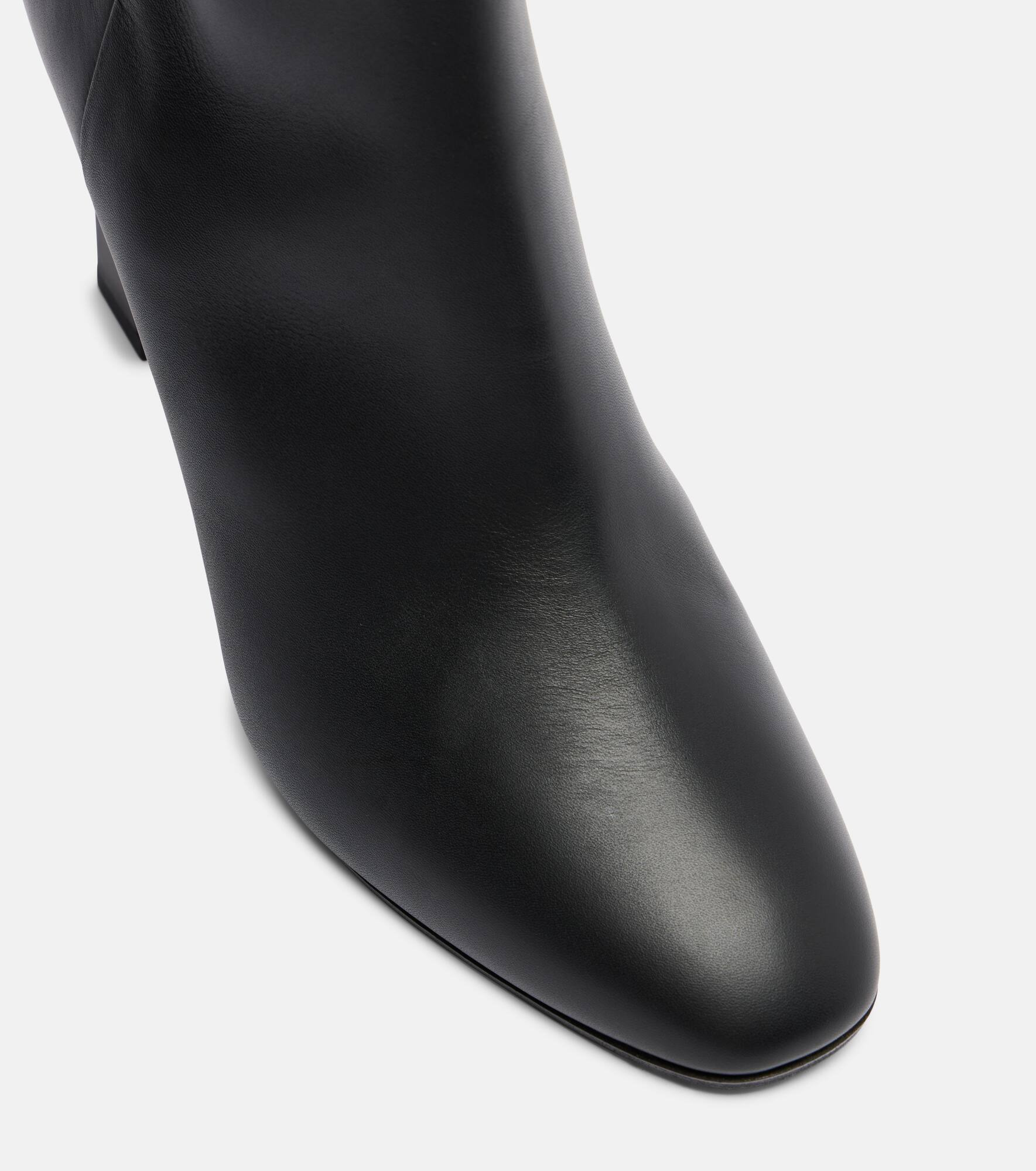 Sellier 85 leather ankle boots - 5