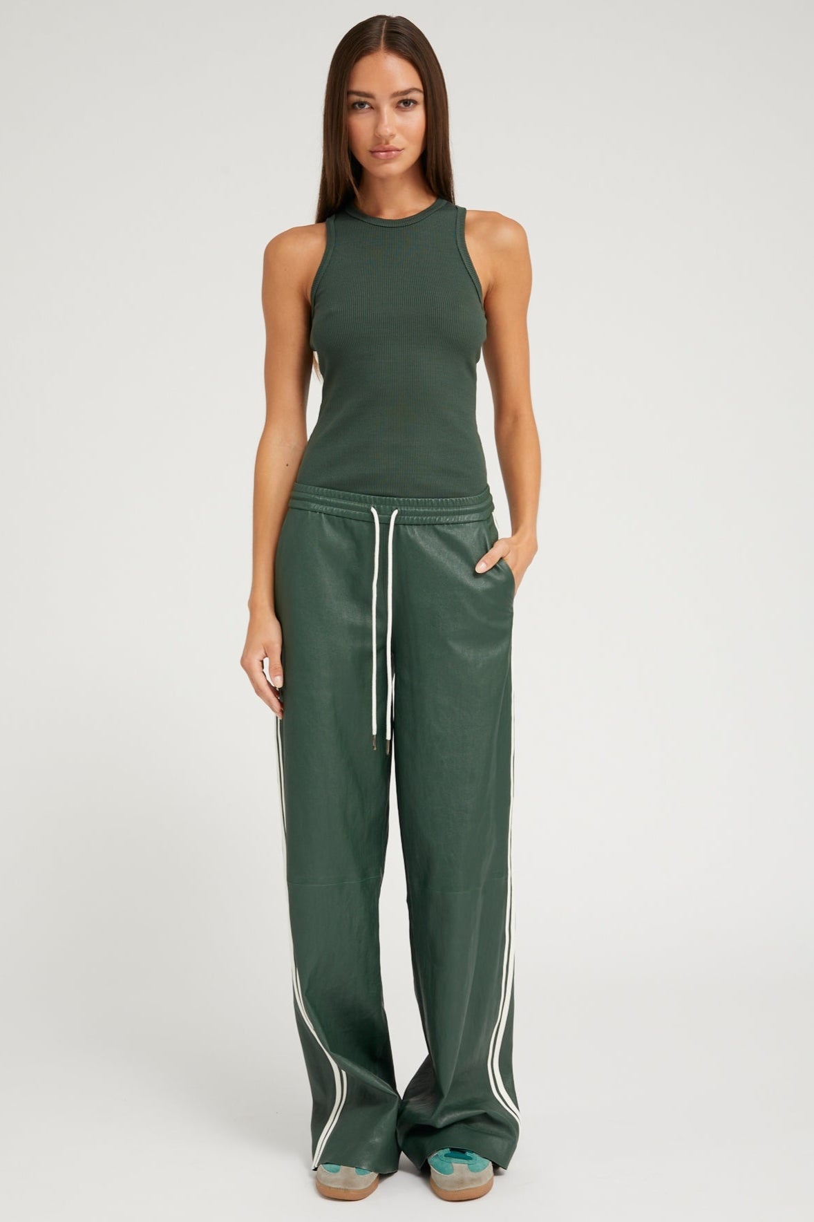 IVY RIB RACER TANK - 2