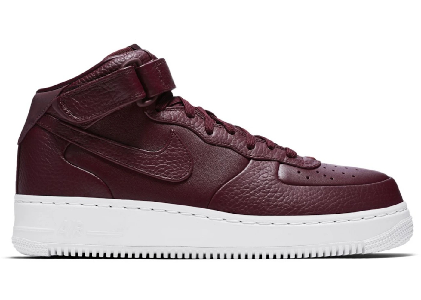 Nike Air Force 1 Mid Night Maroon - 1