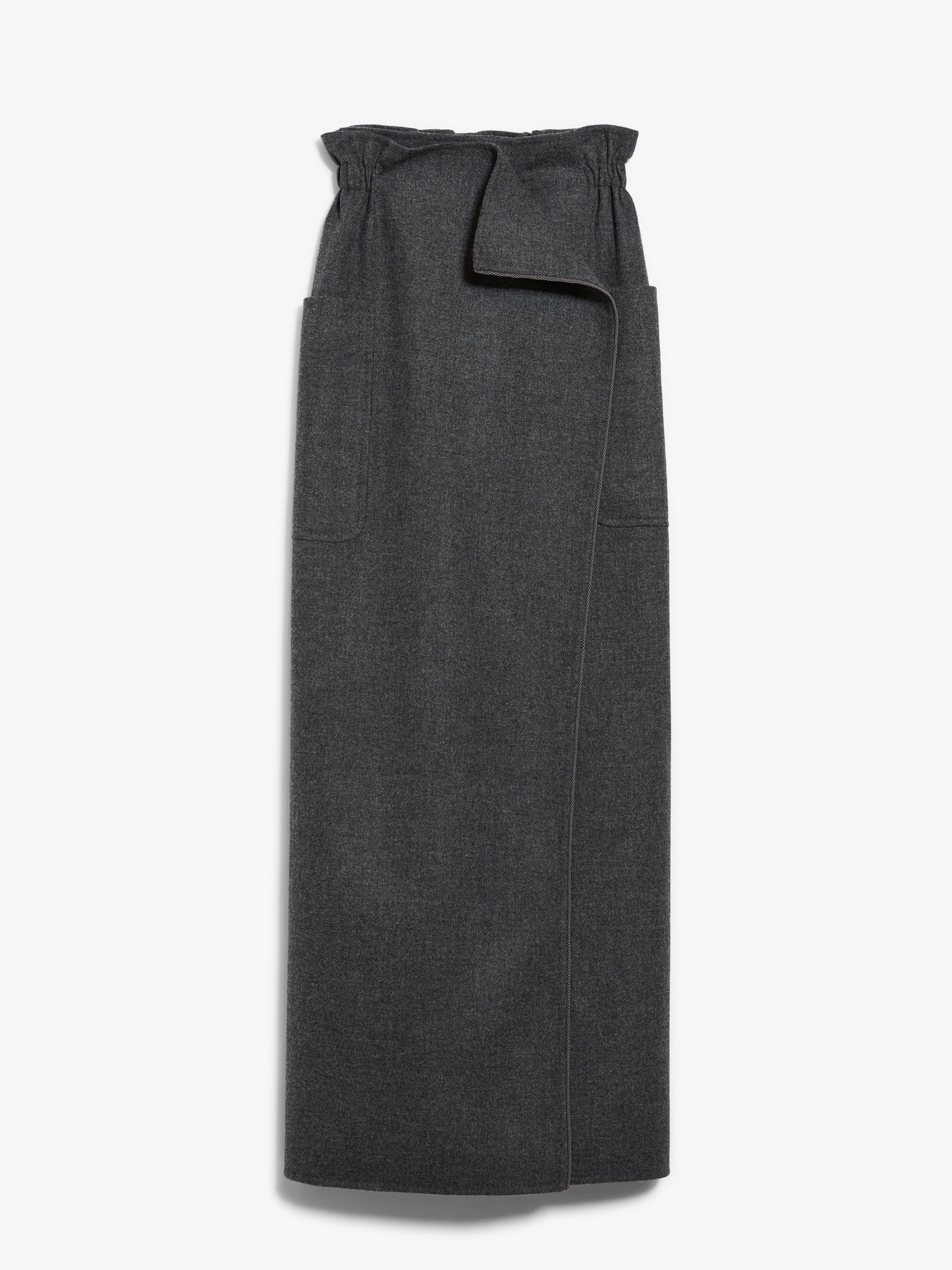 MESSINA Flannel wrap skirt - 1