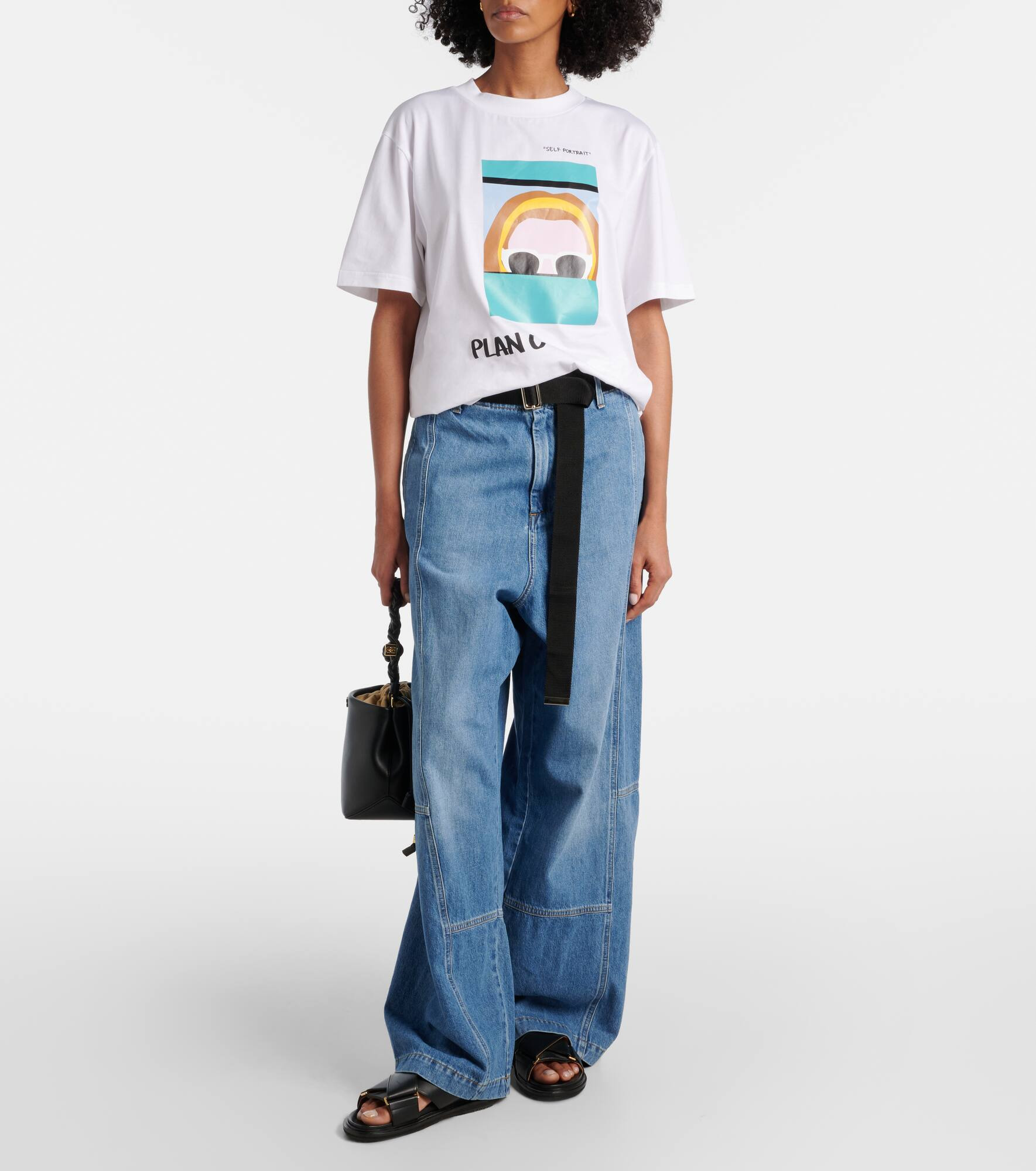 High-rise wide-leg pants - 2