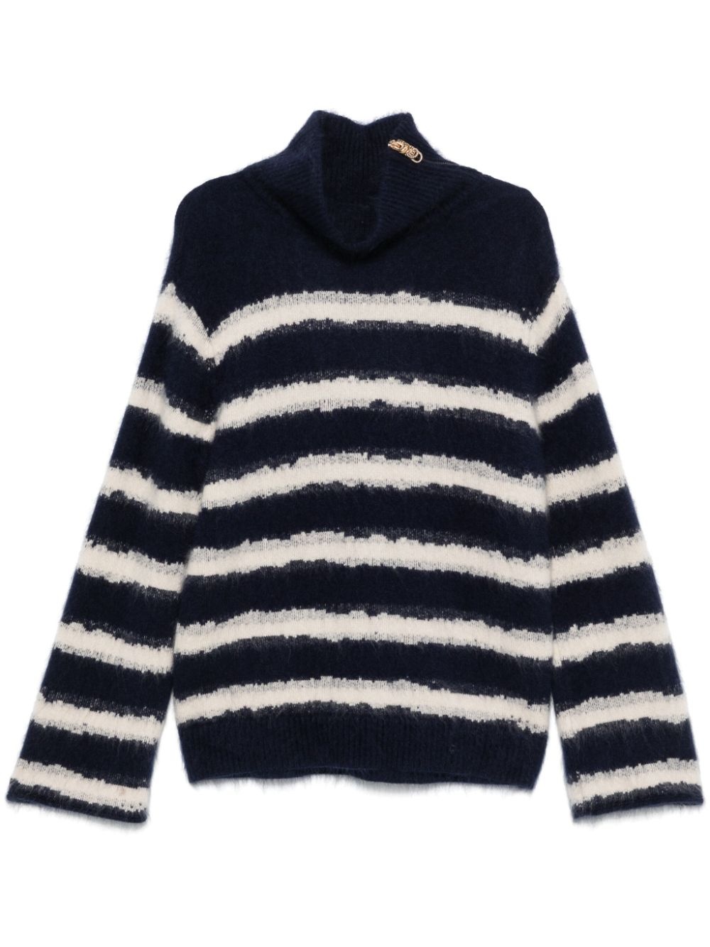 striped sweater - 1