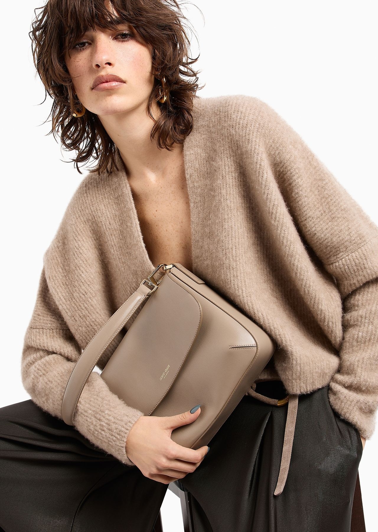 Stretch cashmere and silk wide-neck jumper - 6