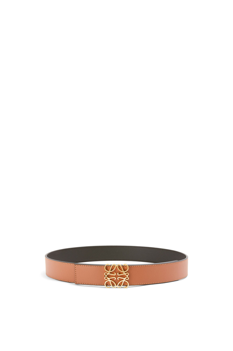 Anagram belt in smooth calfskin - 1
