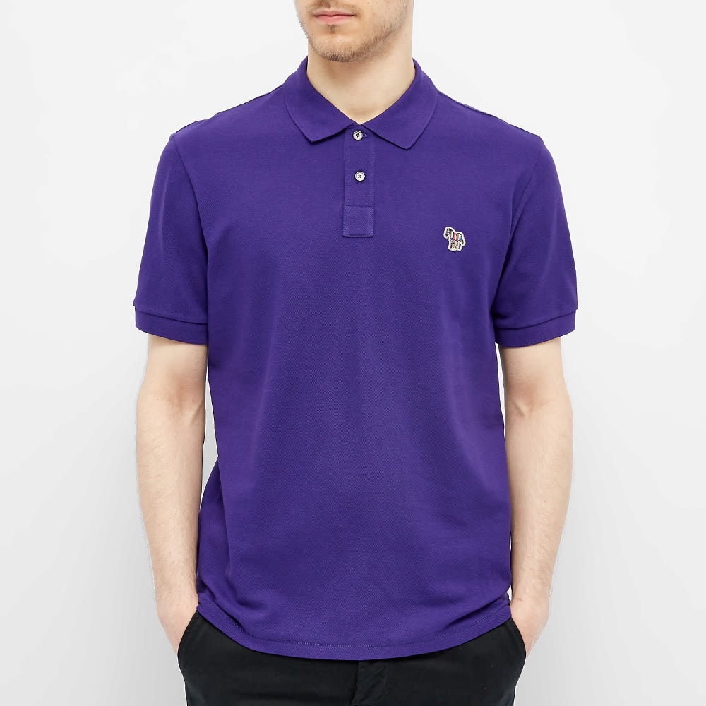 Paul Smith Regular Fit Zebra Polo - 3