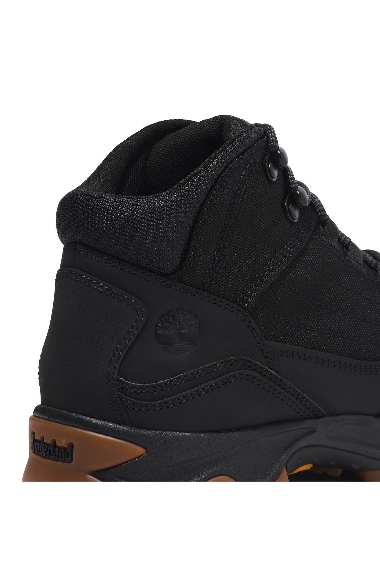Timberland Mt. Maddsen Water Resistant Hiking Boot in Black Full Grain at Nordstrom - 9