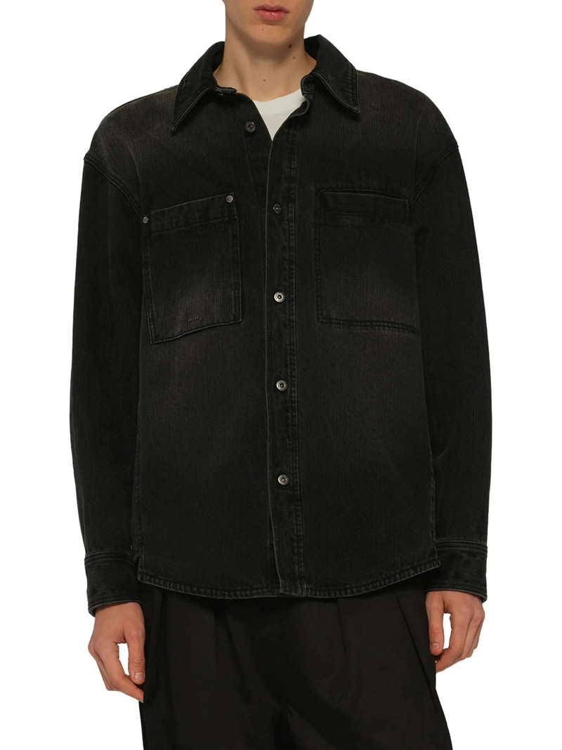 Wooyoungmi Washed Denim Shirt 4