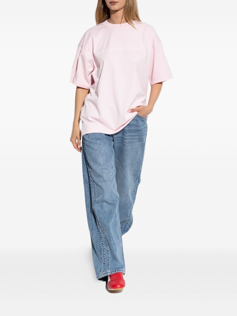 logo-print T-shirt - 3